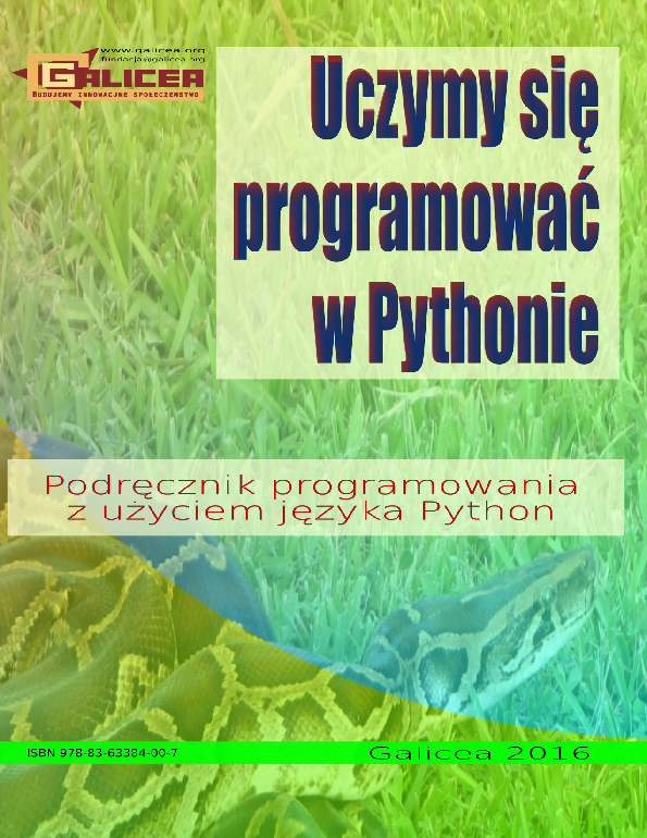 Uczymy się programować w Pythonie